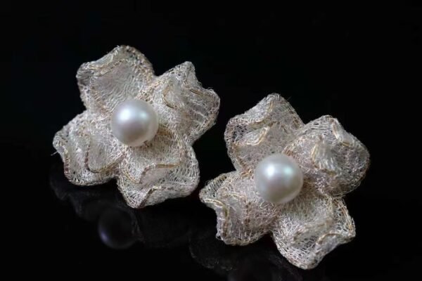 微信图片_202409261527501 14K Filled Gold Natural Edison Freshwater Pearls Earrings For Diy Jewelry Use