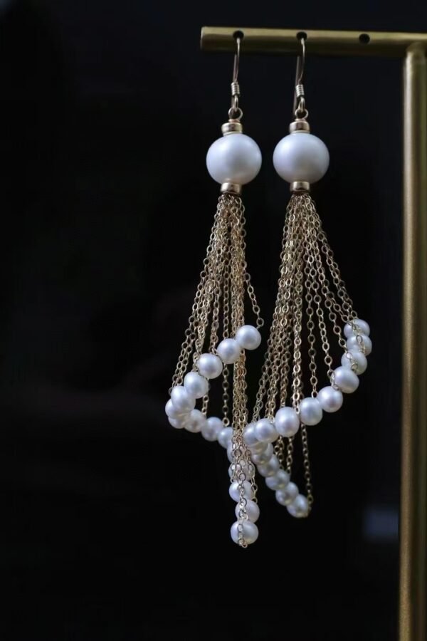 微信图片_202409261528141 Natural Fresh Water Pearl 14K Filled Gold For Diy Earrings