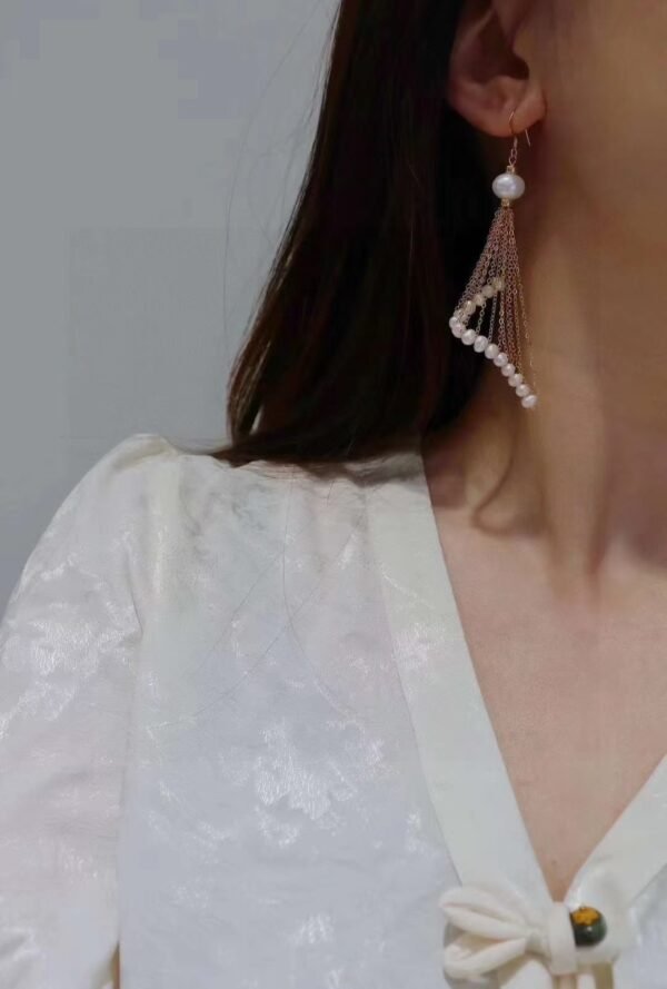 微信图片_202409261528143 Natural Fresh Water Pearl 14K Filled Gold For Diy Earrings