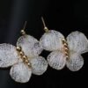 Original Design Natural 14K Filled Gold Pearl Earrings