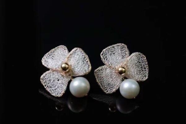 微信图片_20240928104412 natural 14K Gold Filled Freshwater Edison pearl earrings