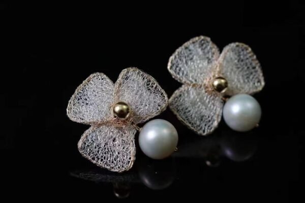 微信图片_202409281044121 natural 14K Gold Filled Freshwater Edison pearl earrings