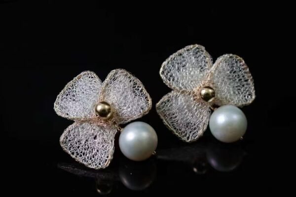 微信图片_20240928104413 natural 14K Gold Filled Freshwater Edison pearl earrings