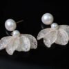 微信图片_20240928104424 Natural Freshwater Pearl Bread Beads Earrings 14K Filled Gold