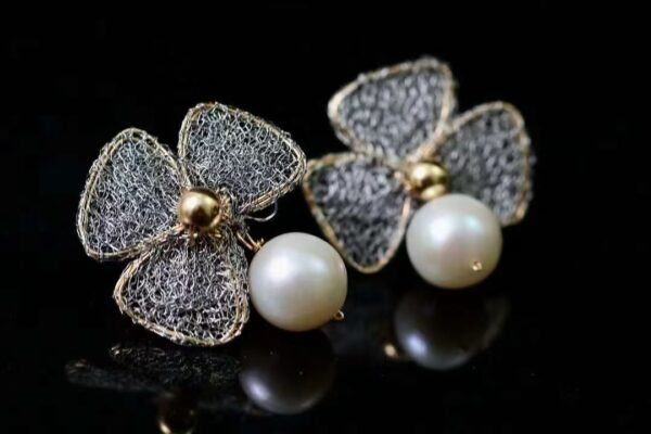 微信图片_20240928104435 14K Filled Gold Natural Freshwater Edison Pearl Earrings