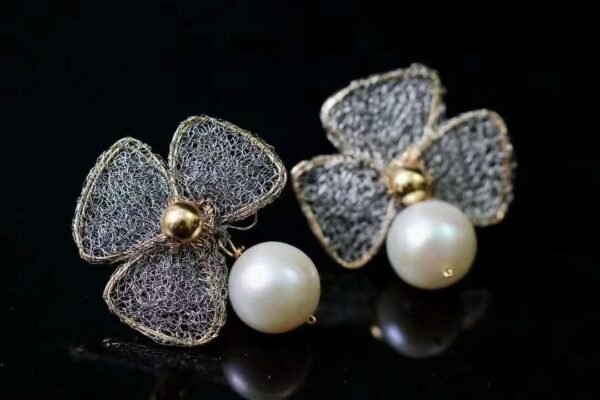 微信图片_20240928104436 14K Filled Gold Natural Freshwater Edison Pearl Earrings