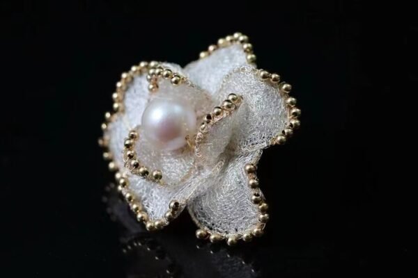 微信图片_20240928104447 Natural Freshwater Pearl Ring 14K Filled Gold