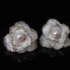 Natural Freshwater Pearl Earrings 14K Gold Filled