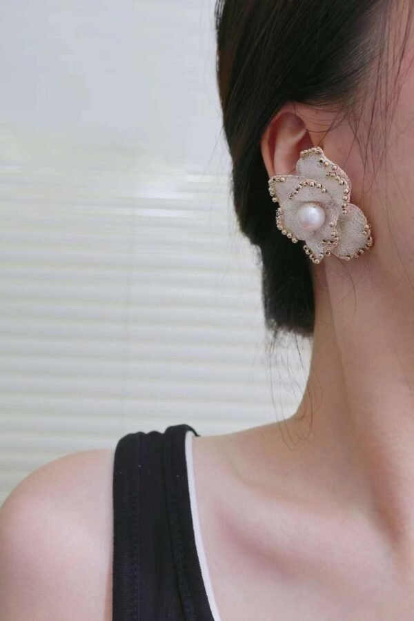 Natural Freshwater Pearl Earrings 14K Gold Filled