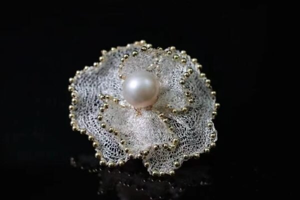 Natural Freshwater Pearl Ring 14K Gold Filled