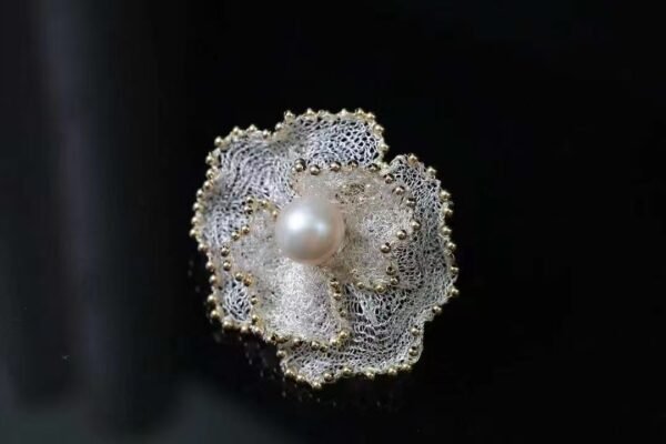 Natural Freshwater Pearl Ring 14K Gold Filled