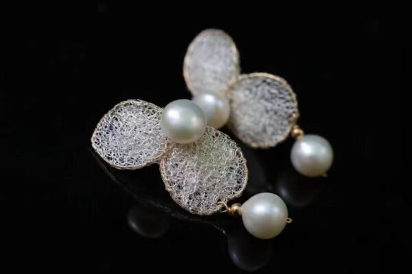 微信图片_20240928104628 14K Gold Filled Natural Freshwater Pearls Earrings
