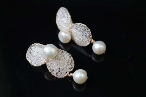 微信图片_202409281046282 14K Gold Filled Natural Freshwater Pearls Earrings