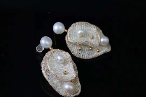 微信图片_202409281046422 Original Design 14K Gold Filled Natural Freshwater Pearls Earrings