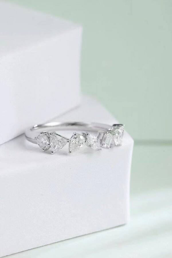 微信图片_20240928160440 Real 18k White Gold 1.236CT Natural Diamond Ring