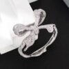 Real 18k White Gold 21.655CT Natural Diamond Bracelet