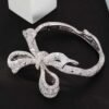 Real 18k White Gold 21.655CT Natural Diamond Bracelet