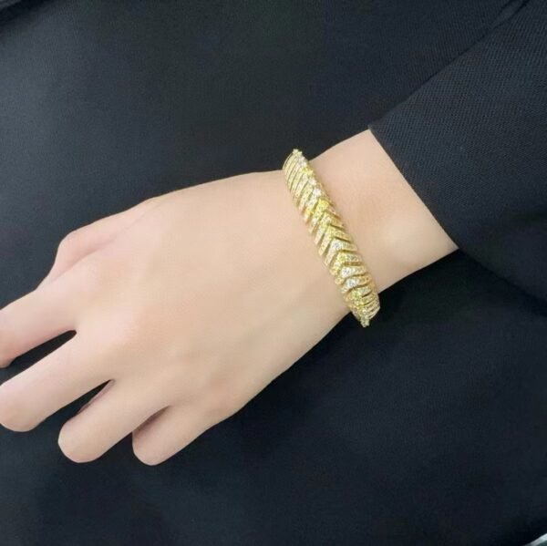 微信图片_202409281605061 Real 18k White Gold 4.457CT Natural Yewllow Diamond Bracelet