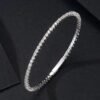 Real 18k White Gold 1.983CT Natural Diamond Brecelet