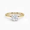 1 (1) 9K 10K 14K 18K Gold Platinum Set 1Ct Single Jewellery Lab Grown Diamond Ring