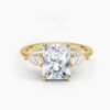 1 (1) 925 Silver 1 Carat Gra Certified Moissanite Ring For Women