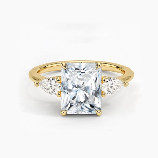 1 (1) 925 Silver 1 Carat Gra Certified Moissanite Ring For Women