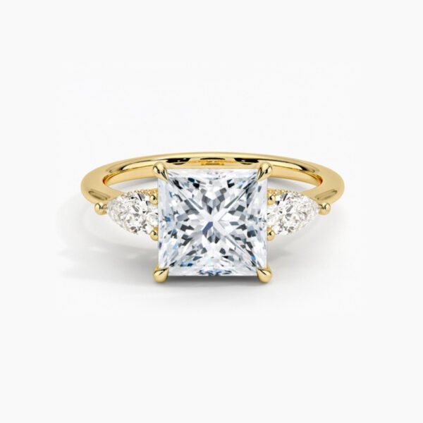 1 (10) 925 Silver 1 Carat Gra Certified Moissanite Ring For Women
