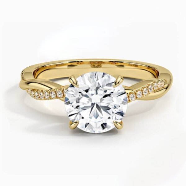 1 (2) 925 Silver 1CT Oval Cut Jewellery Natural Moissanite Ring For Women