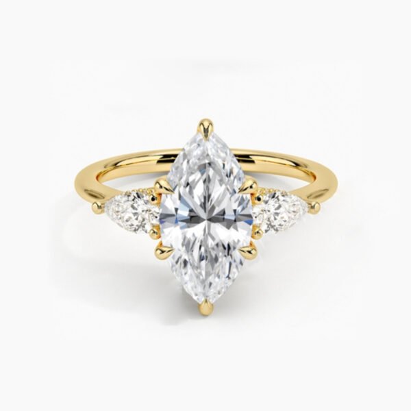1 (4) 925 Silver 1 Carat Gra Certified Moissanite Ring For Women