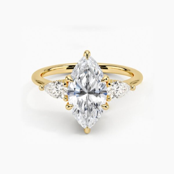 1 (5) 925 Silver 1 Carat Gra Certified Moissanite Ring For Women