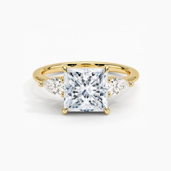 1 (9) 925 Silver 1 Carat Gra Certified Moissanite Ring For Women