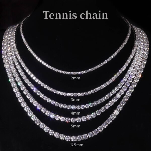 O1CN0117DYZE25TsUSVr55o_!!2217006067528-0-cib 2mm 3mm 4mm 5mm 6mm 6.5mm S925 Silver Moissanite D Color Necklace Jewelry