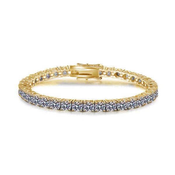 O1CN01401Nqb1YzaYV99xda_!!2214861813130-0-cib Sgarit Fine Jewelry S925 Sterling Silver 4Mm Blue Green Moissanite Tennis Chain Bracelet