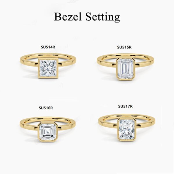 O1CN014IOzdS25TsX0T1iDB_!!2217006067528-0-cib s925 Sterling silver 1CT Moissanite ring