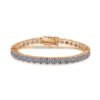 O1CN01L463yL1YzaYV7zrKU_!!2214861813130-0-cib Sgarit Fine Jewelry S925 Sterling Silver 4Mm Blue Green Moissanite Tennis Chain Bracelet