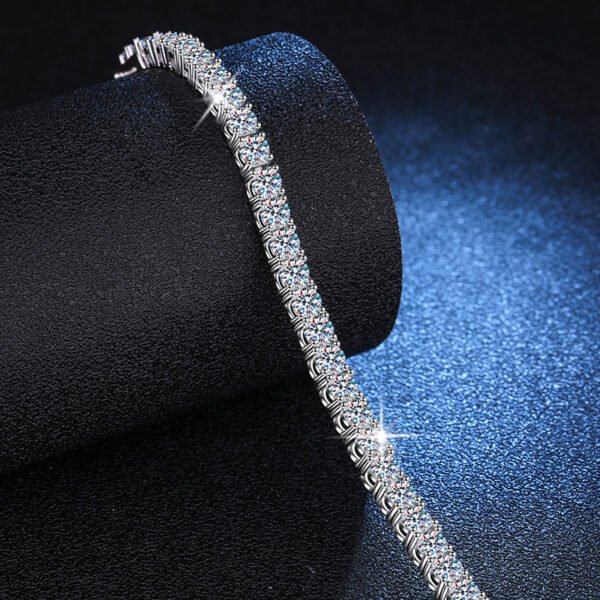 O1CN01SFjNS62Br8Awx1KV9_!!2212409298391-0-cib Sgarit Fine Jewelry S925 Silver Platinum Plated Moissanite Bracelet