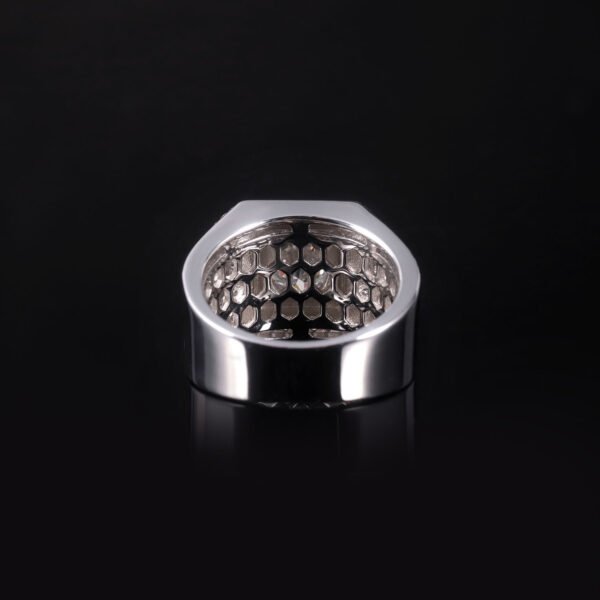 O1CN01SPTVg025TsXj4Mdsk_!!2217006067528-0-cib S925 Silver Wedding Ring 1CT Moissanite Man Ring With GRA Certificate