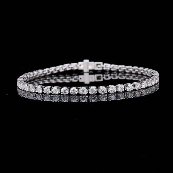 O1CN01d3jOfX1h8Iy9yqwZw_!!2215394124232-0-cib Sgarit Fine Jewelry 925 Silver Moissanite Fashion Bracelet