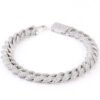 O1CN01qTAgiX1aICCAYwKMA_!!1925443306-0-cib Sgarit Fine Jewelry 18K White Gold Hip Hop Moissanite 10Mm 15Mm Cuban Bracelet