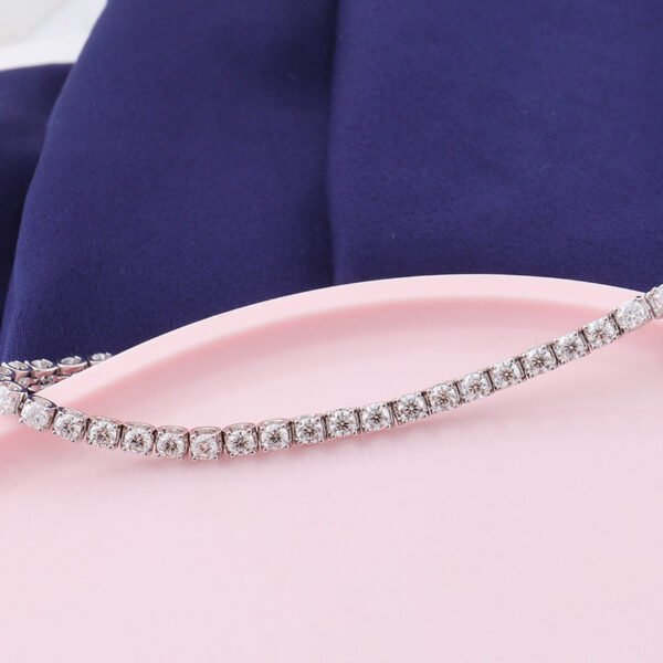 O1CN01ryUpF51h8IyLtMQqe_!!2215394124232-0-cib Sgarit Fine Jewelry 925 Silver Moissanite Fashion Bracelet