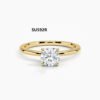 O1CN01uprTOq25TsXiMjpgm_!!2217006067528-0-cib Simple S925 Silver Moissanite 1Ct Wedding Ring