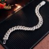 O1CN01wOtHPb1aICCF8YeUk_!!1925443306-0-cib Sgarit Fine Jewelry 18K White Gold Hip Hop Moissanite 10Mm 15Mm Cuban Bracelet