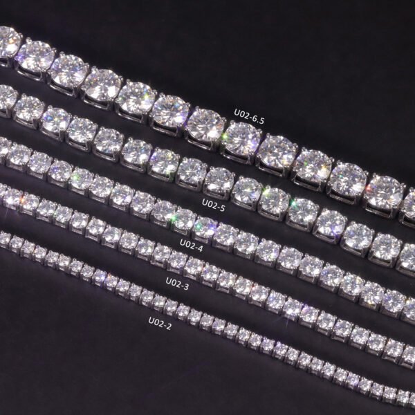 O1CN01zVuTRy25TsUSWAx1Z_!!2217006067528-0-cib 2mm 3mm 4mm 5mm 6mm 6.5mm S925 Silver Moissanite D Color Necklace Jewelry