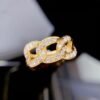 Sgarit Manufacturer Solid 18K Gold 0.5Ct Natural Diamond Ring