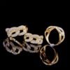 Sgarit Manufacturer Solid 18K Gold 0.5Ct Natural Diamond Ring