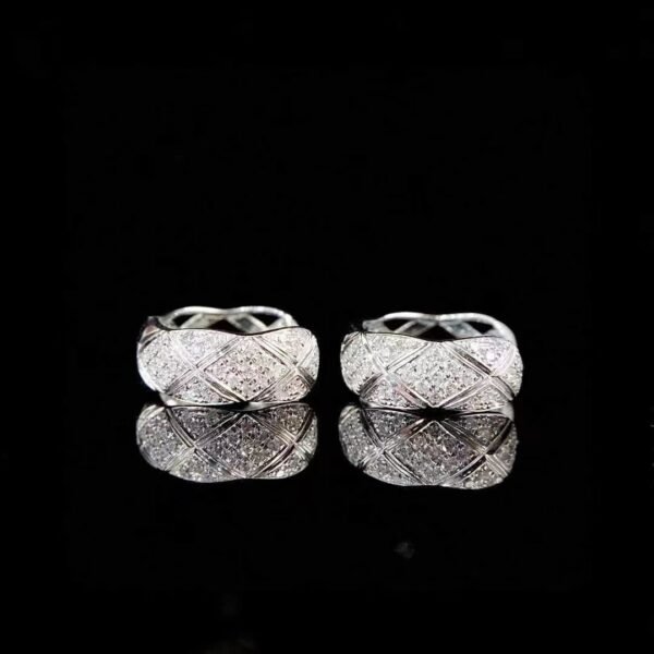 微信图片_202410171029501 SGARIT Fine Jewelry Manufacturer Real 18k White Gold 0.3CT Jewellery Natural Diamond Earrings