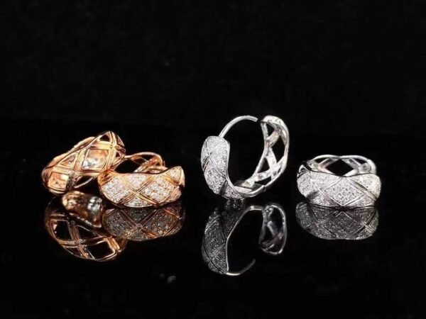 微信图片_202410171029503 SGARIT Fine Jewelry Manufacturer Real 18k White Gold 0.3CT Jewellery Natural Diamond Earrings