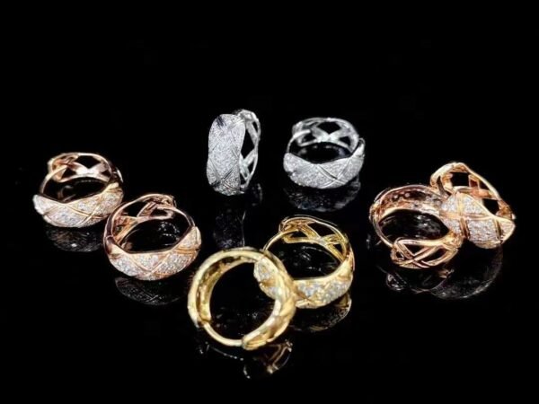 微信图片_202410171029504 SGARIT Fine Jewelry Manufacturer Real 18k White Gold 0.3CT Jewellery Natural Diamond Earrings