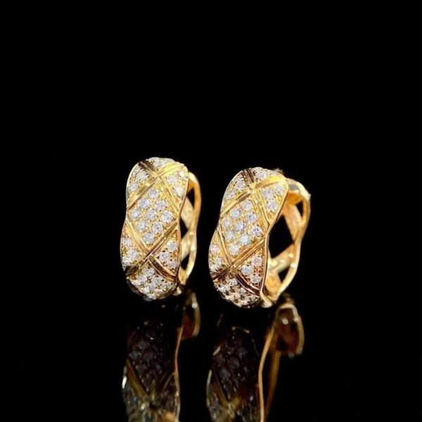 微信图片_20241017102951 SGARIT Fine Jewelry Manufacturer Real 18k White Gold 0.3CT Jewellery Natural Diamond Earrings