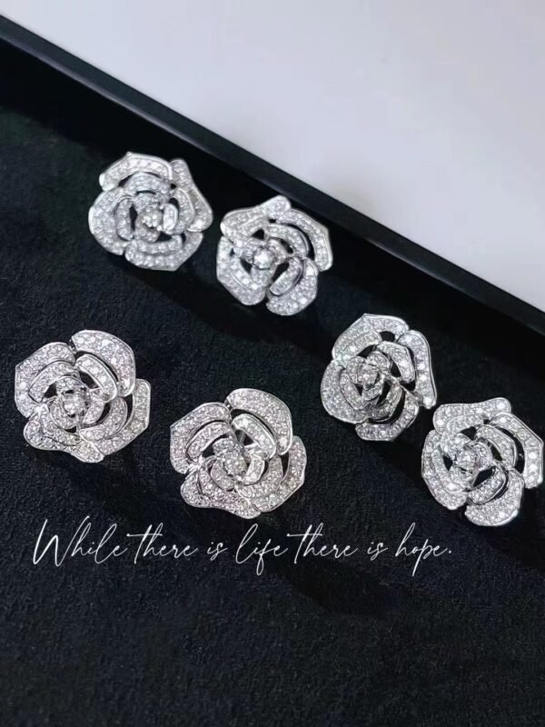 微信图片_20241017103143 SGARIT Fine Jewelry Factory Solid 18k Gold 0.35CT Pave Setting Jewellery Natural Diamond Earrings